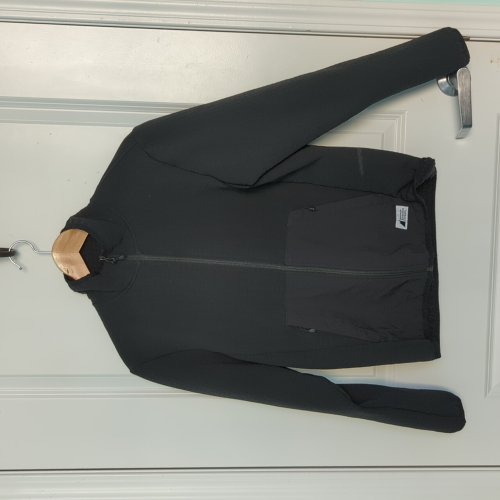 NWOT Black MEC fleece lined light jacket